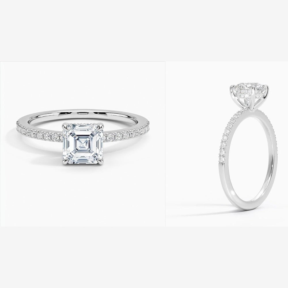 The Versatile Elegance Ring in 14K White Gold with Lab Grown Diamonds - Future Jewelry