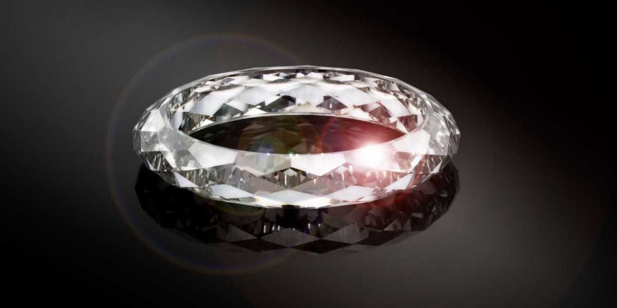 Solid Diamond Ring Band 6 Carats - 30 Carats, VS1, F Color by Future Jewelry and Partners